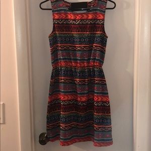 Tribal neon sundress